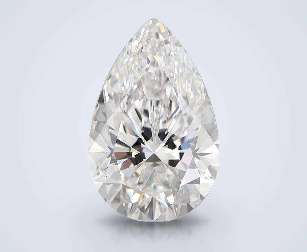 3.55 Carat Pear Lab Diamond