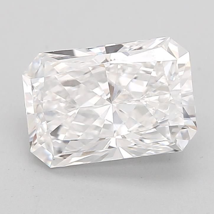 5.04ct E SI1 Rare Carat Ideal Cut Radiant Lab Grown Diamond