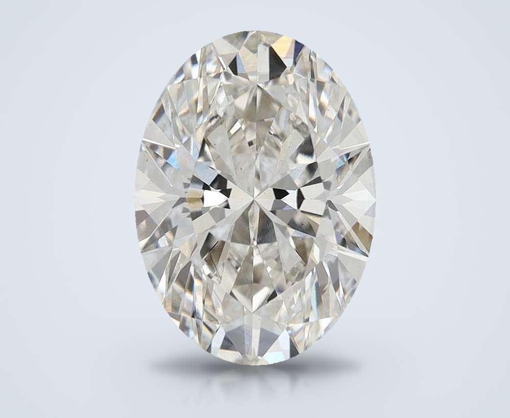 4.04 Carat Oval Lab Diamond