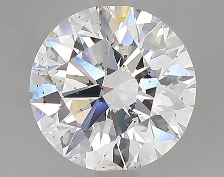 2.01ct E SI1 Rare Carat Ideal Cut Round Lab Grown Diamond