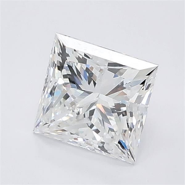 1.09ct D VVS2 Rare Carat Ideal Cut Princess Lab Grown Diamond