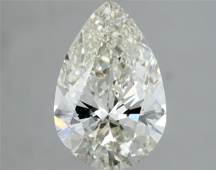 2.00ct J SI2 Rare Carat Ideal Cut Pear Diamond