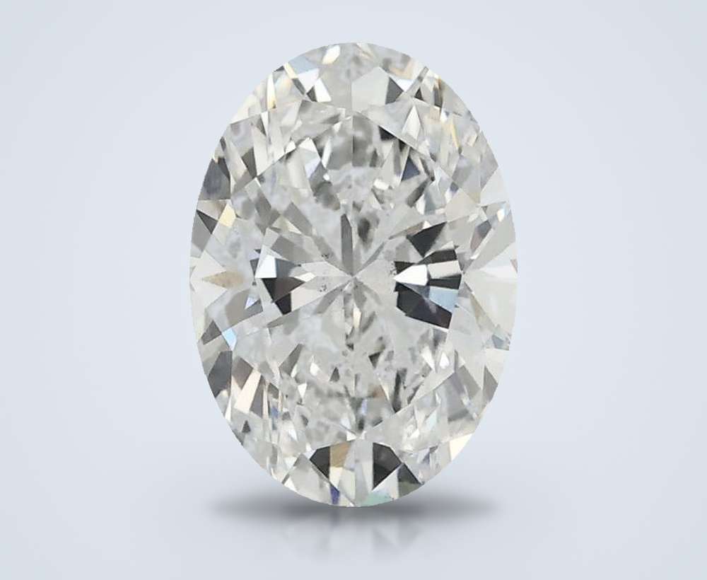 1.00 Carat Oval Lab Diamond