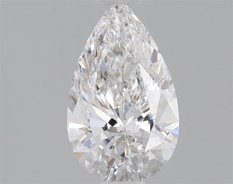 0.86ct F SI1 Rare Carat Ideal Cut Pear Lab Grown Diamond