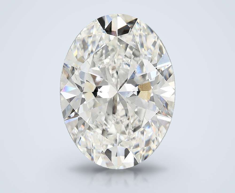 9.83 Carat Oval Lab Diamond