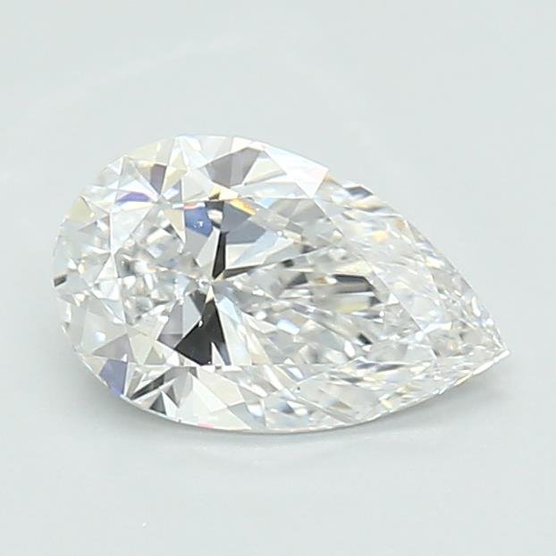 0.71ct D VVS2 Rare Carat Ideal Cut Pear Lab Grown Diamond