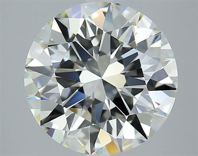 4.01ct K VVS1 Excellent Cut Round Diamond