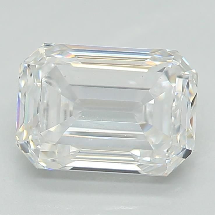 1.01ct D VS1 Rare Carat Ideal Cut Emerald Lab Grown Diamond