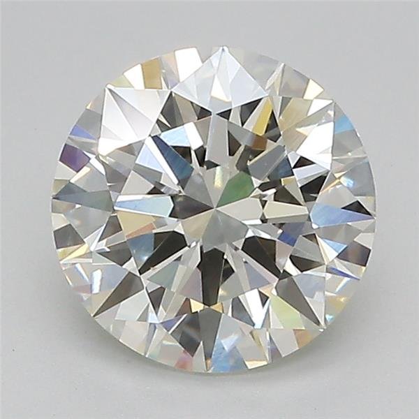 2.19ct J VS1 Rare Carat Ideal Cut Round Lab Grown Diamond