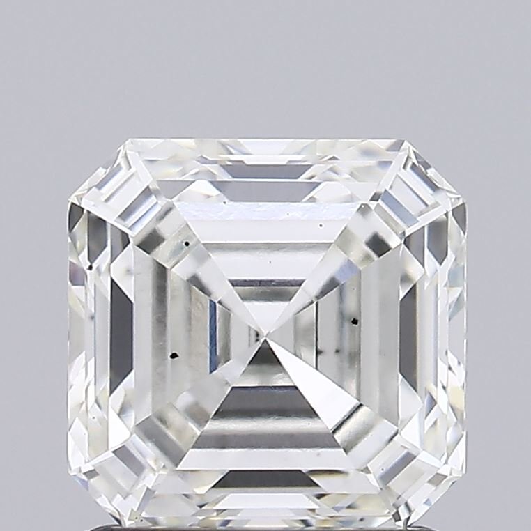 1.58ct H SI1 Excellent Cut Asscher Lab Grown Diamond