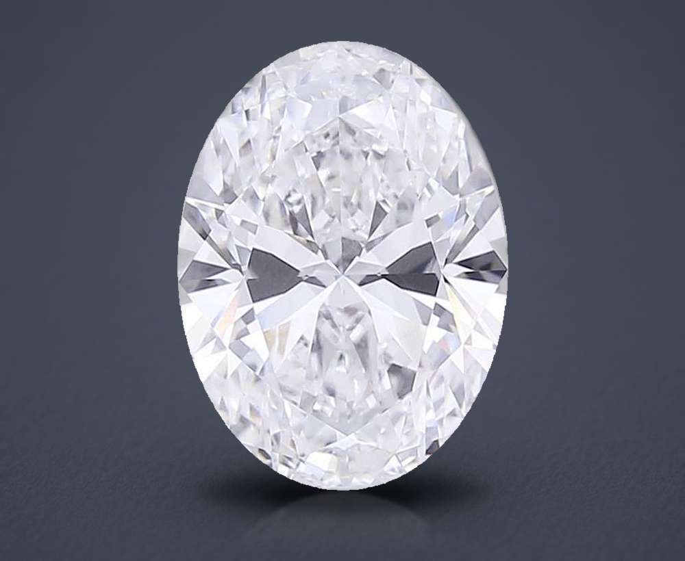 10.10 Carat Oval Lab Diamond
