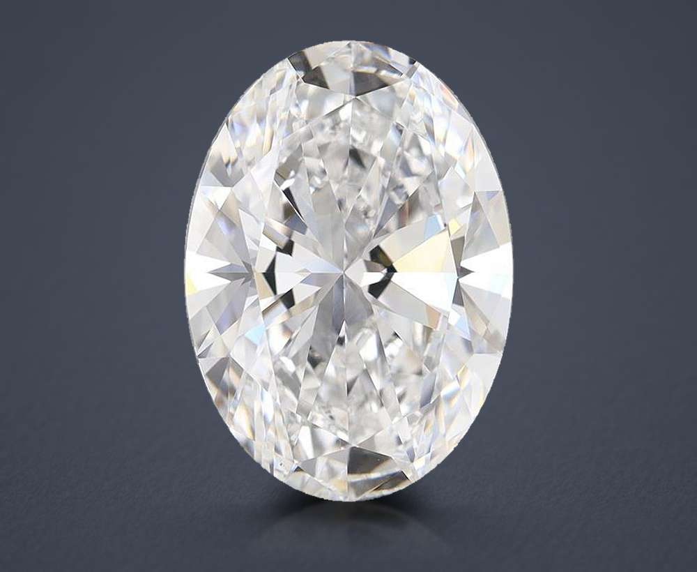 7.00 Carat Oval Lab Diamond