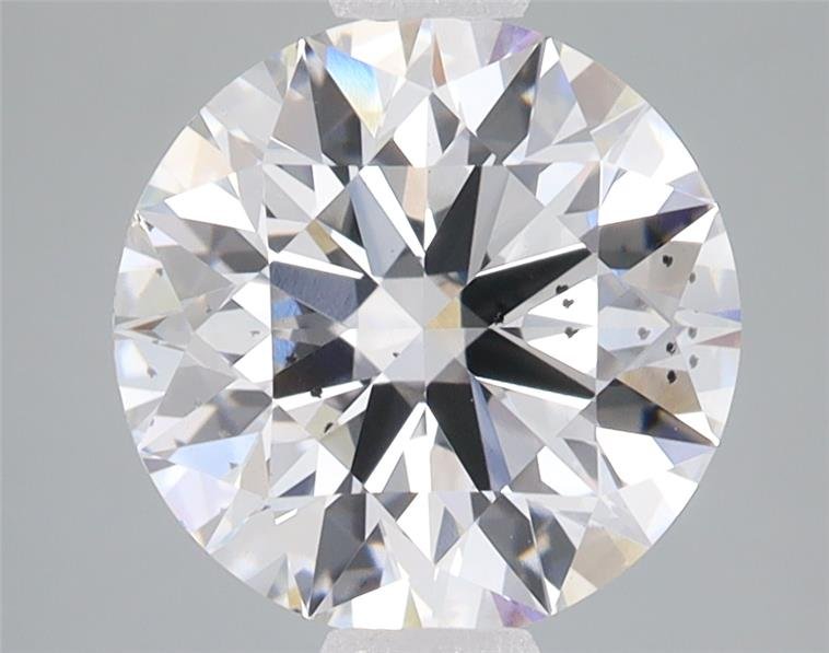 3.10ct E SI1 Rare Carat Ideal Cut Round Lab Grown Diamond