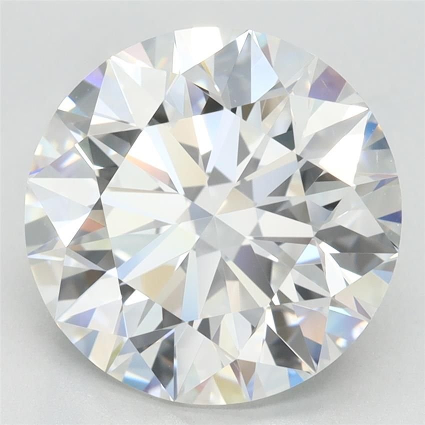 4.43ct F VVS2 Rare Carat Ideal Cut Round Lab Grown Diamond