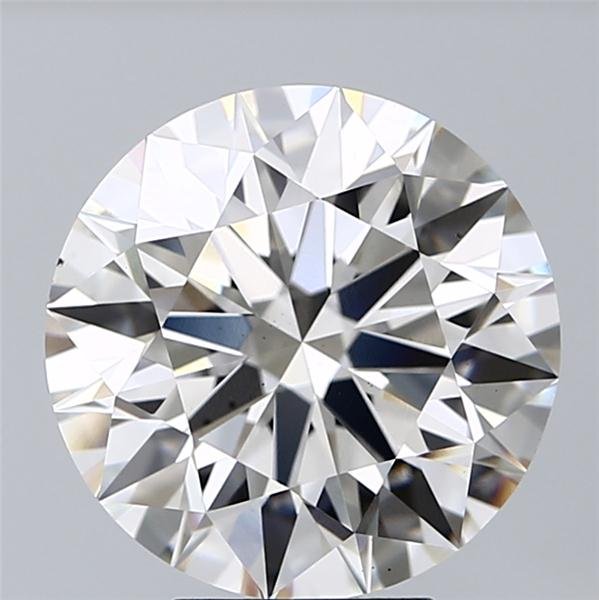 4.71ct H VS2 Rare Carat Ideal Cut Round Lab Grown Diamond