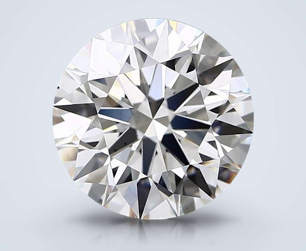 4.71 Carat Round Lab Diamond