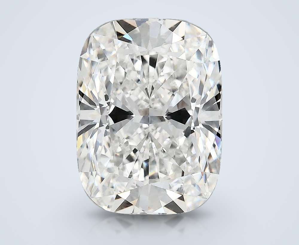 6.80 Carat Cushion Lab Diamond