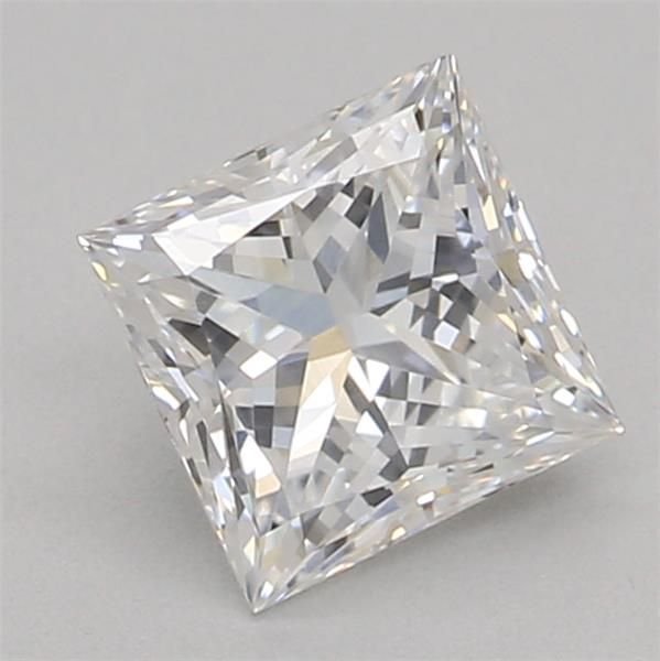 0.55ct D VVS2 Rare Carat Ideal Cut Princess Lab Grown Diamond