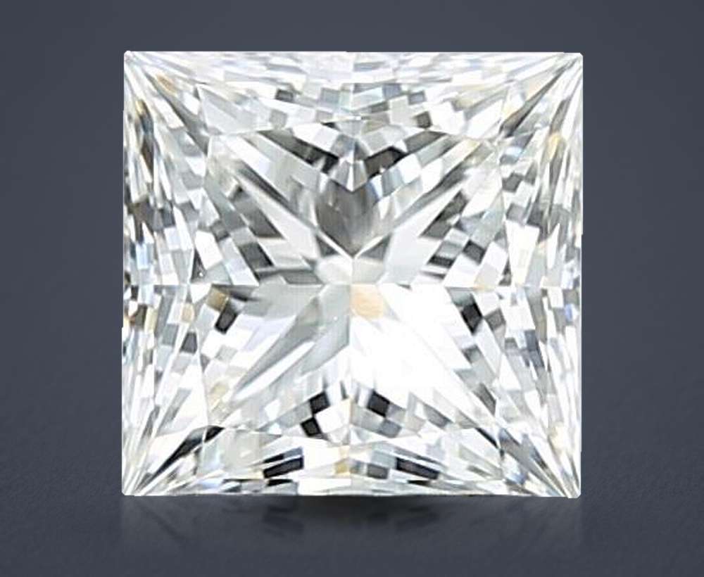 1.60 Carat Princess Lab Diamond