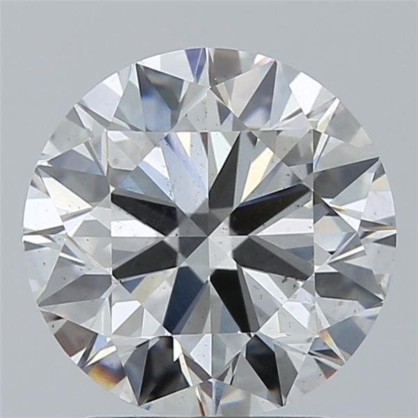 2.06ct F SI1 Excellent Cut Round Lab Grown Diamond