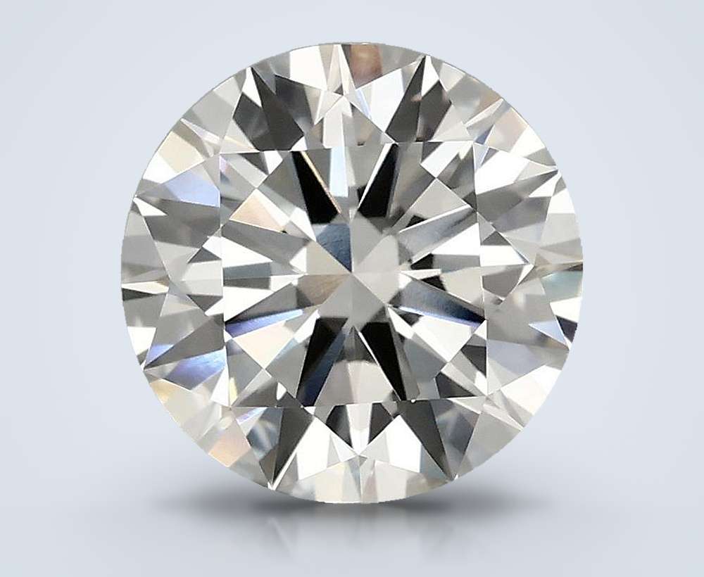 3.09 Carat Round Lab Diamond