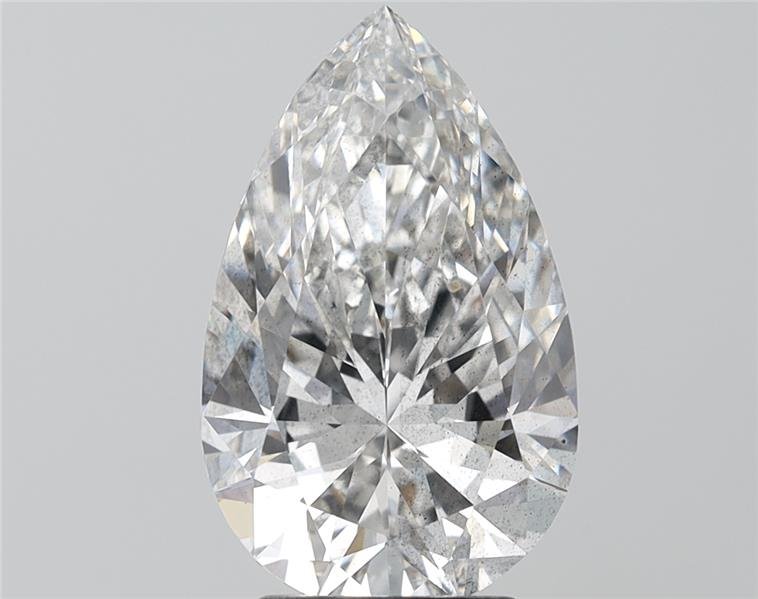 3.53ct G SI2 Rare Carat Ideal Cut Pear Lab Grown Diamond