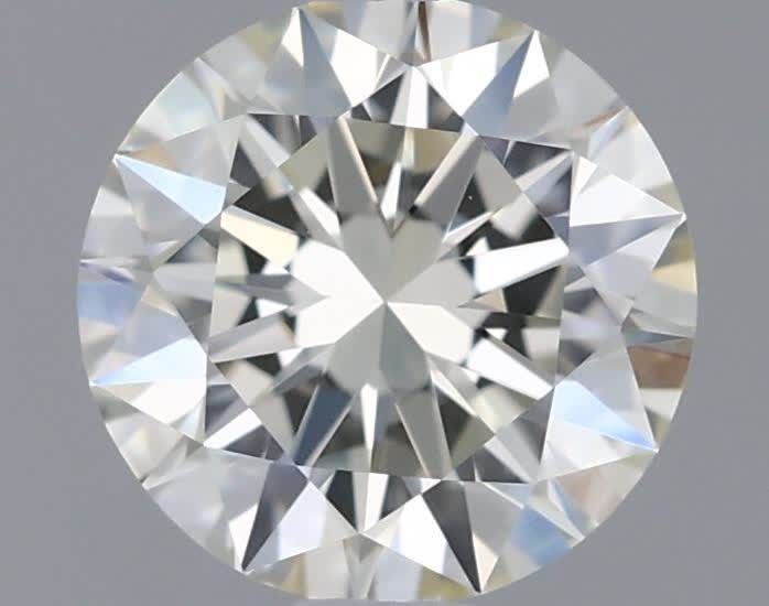 0.61ct J IF Rare Carat Ideal Cut Round Diamond