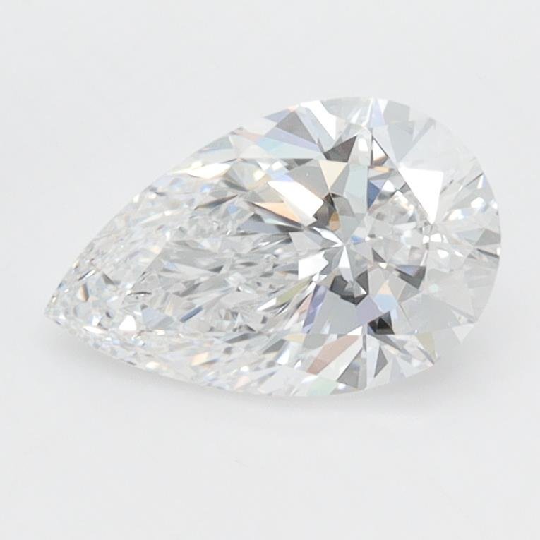 1.08ct D VVS1 Rare Carat Ideal Cut Pear Lab Grown Diamond
