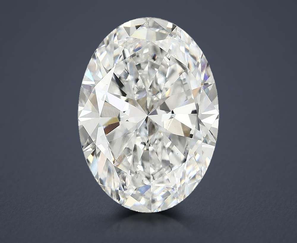 5.00 Carat Oval Lab Diamond