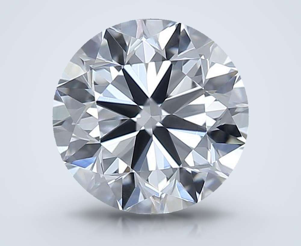 0.60 Carat Round Natural Diamond