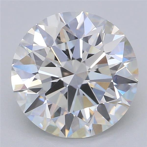 2.01ct F VVS1 Rare Carat Ideal Cut Round Lab Grown Diamond