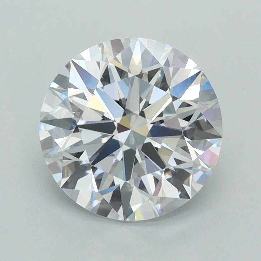 2.02ct F IF Rare Carat Ideal Cut Round Lab Grown Diamond