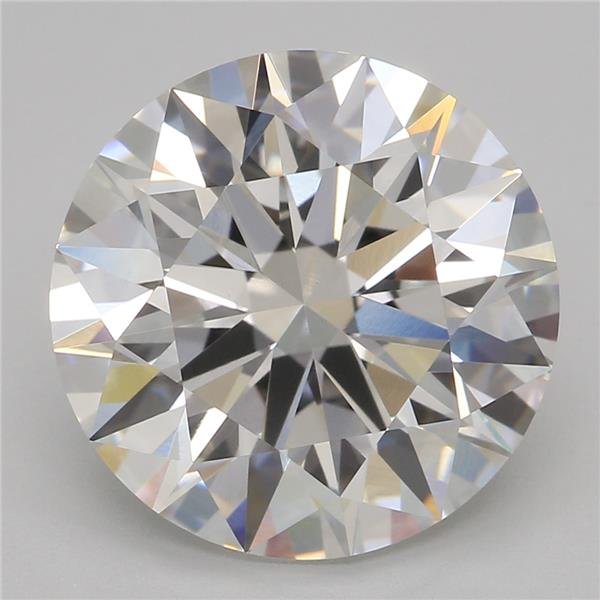 4.05ct E VS2 Rare Carat Ideal Cut Round Lab Grown Diamond