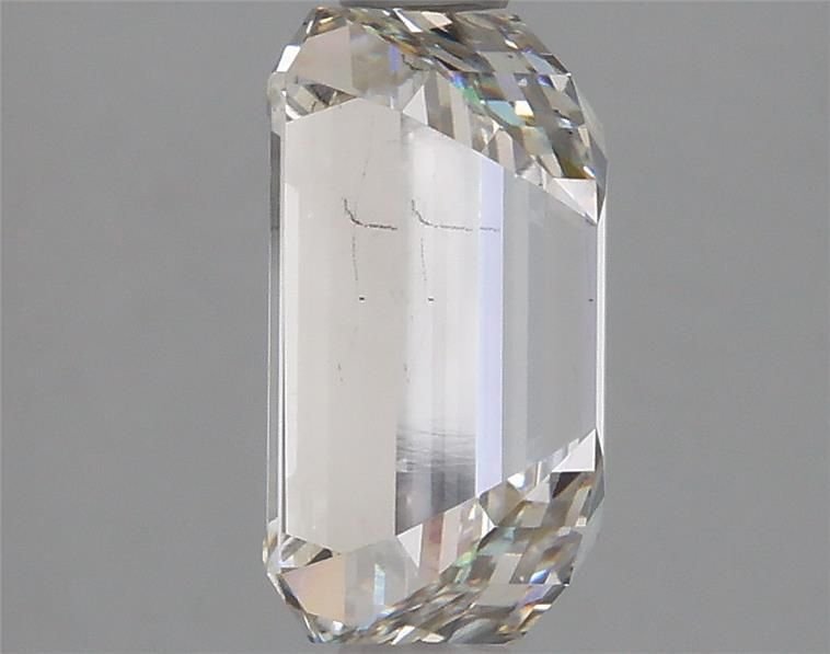 3.07ct H VS2 Rare Carat Ideal Cut Emerald Lab Grown Diamond