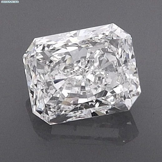 3.01ct G SI2 Rare Carat Ideal Cut Radiant Diamond