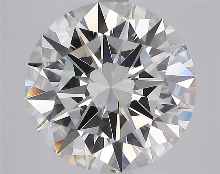 3.50ct J VVS2 Excellent Cut Round Diamond