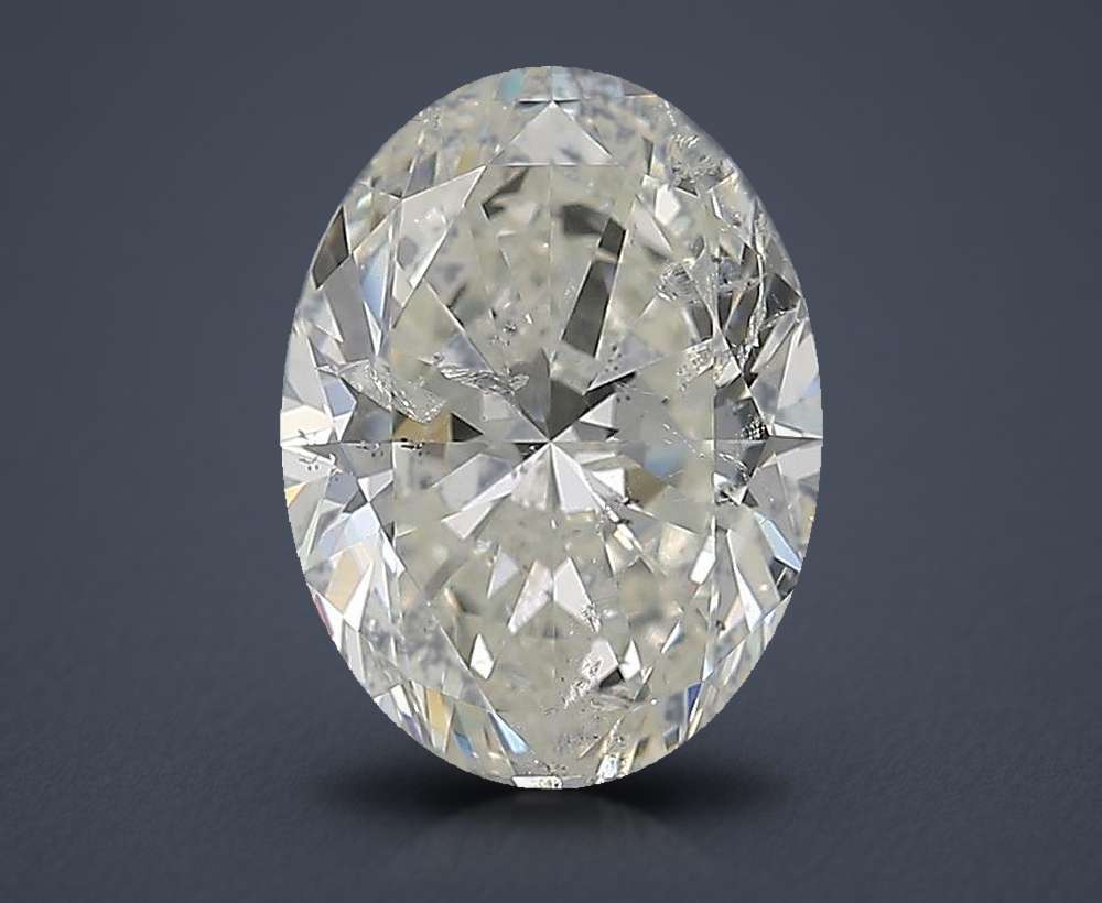 2.50 Carat Oval Natural Diamond
