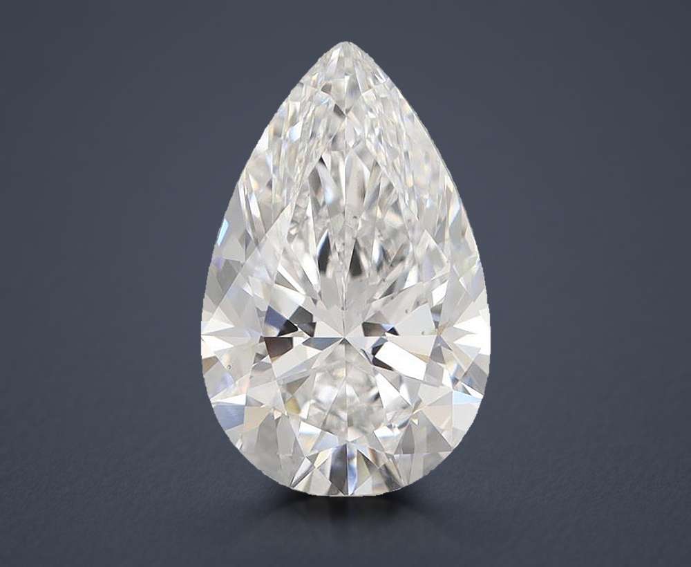 4.01 Carat Pear Lab Diamond
