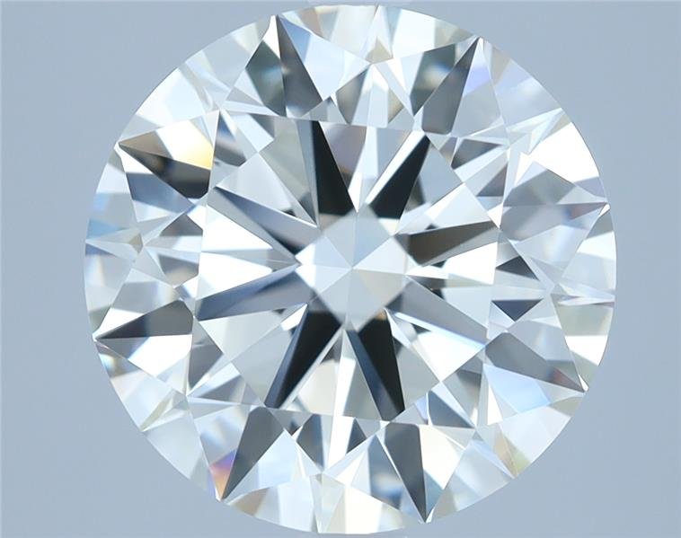 3.54ct K IF Rare Carat Ideal Cut Round Diamond