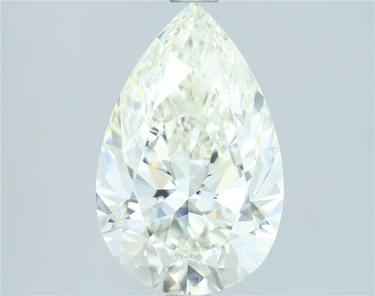 3.01ct K VS2 Rare Carat Ideal Cut Pear Diamond