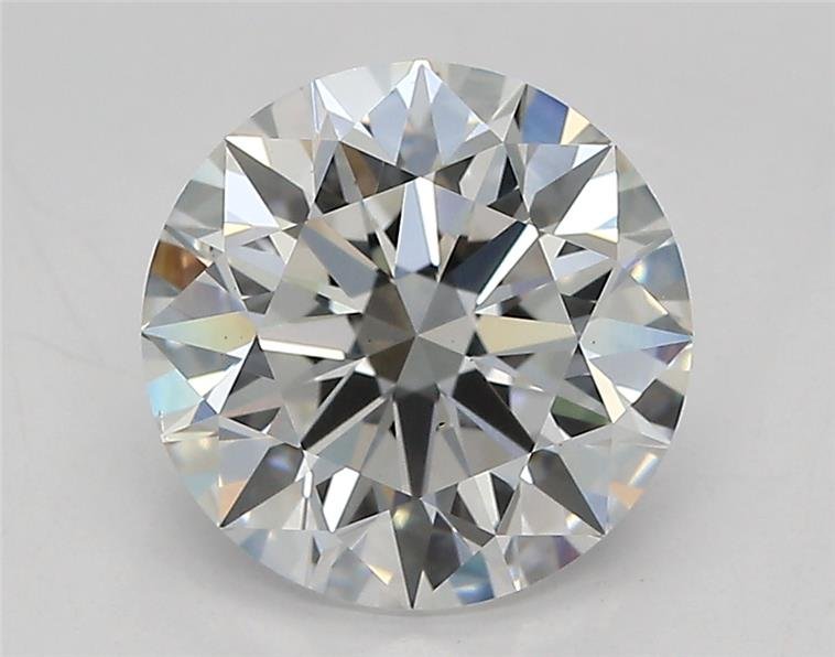 2.06ct D VS1 Rare Carat Ideal Cut Round Lab Grown Diamond