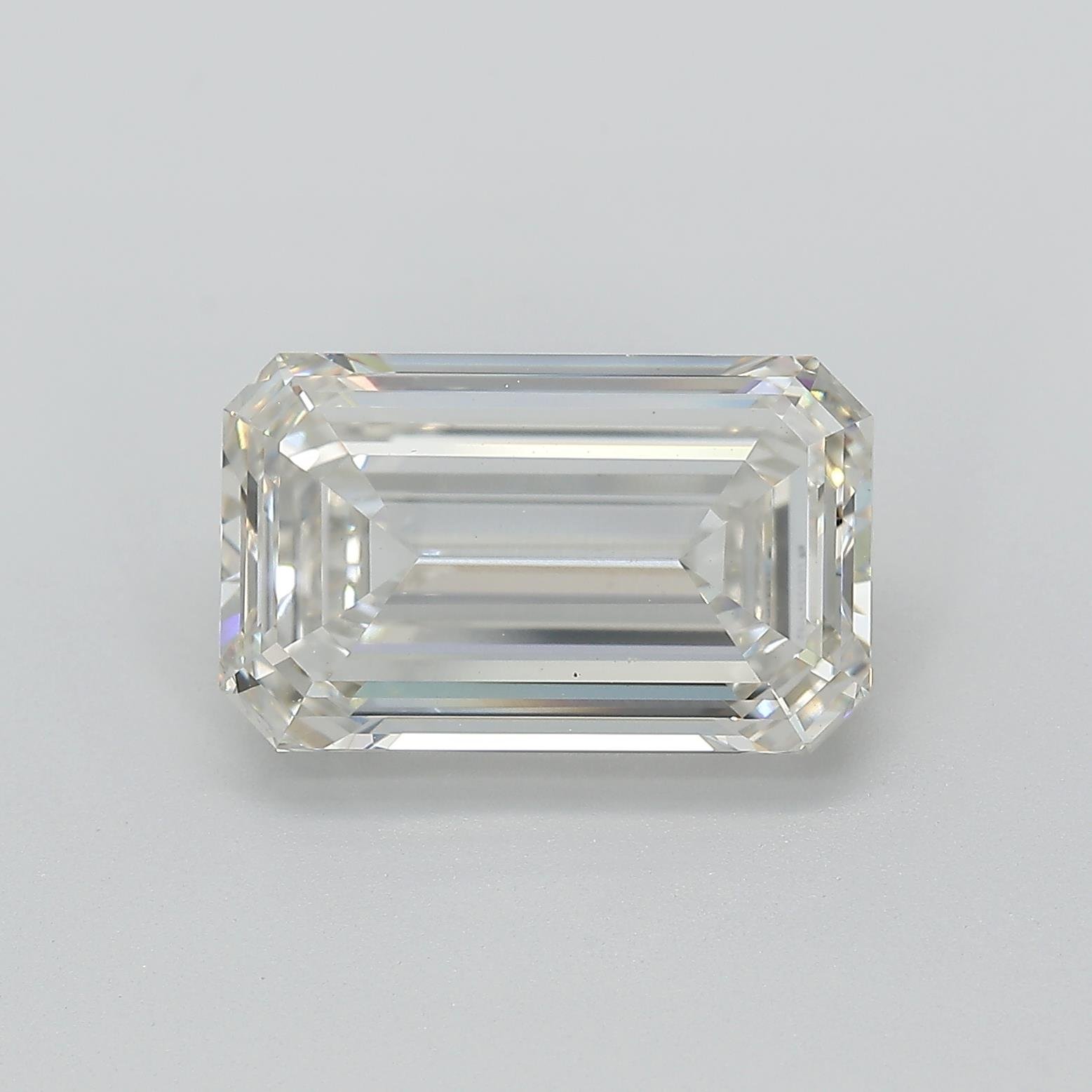 6.01ct I VS1 Excellent Cut Emerald Lab Grown Diamond