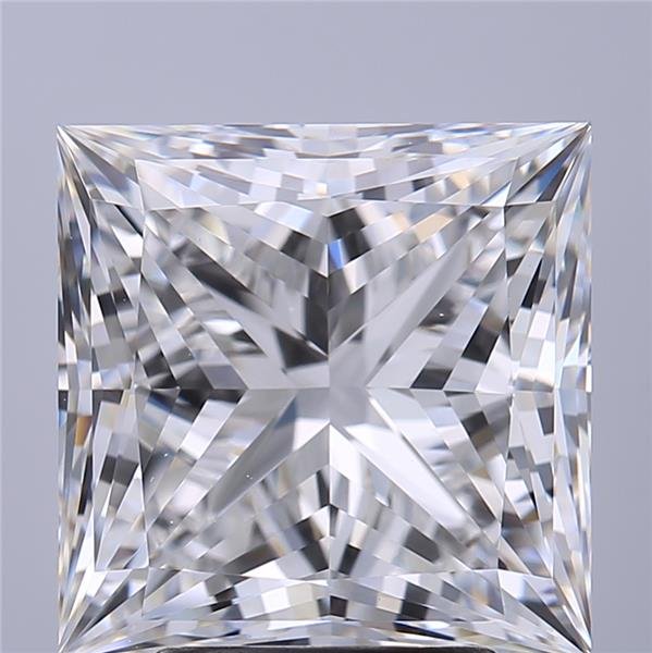 3.90 Carat Princess Lab Diamond