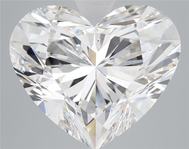 9.01ct F VS2 Rare Carat Ideal Cut Heart Lab Grown Diamond