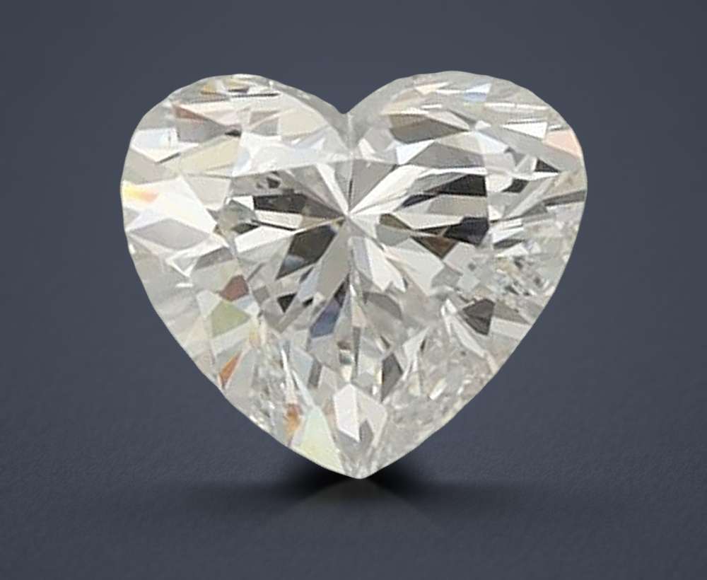 0.63 Carat Heart Lab Diamond
