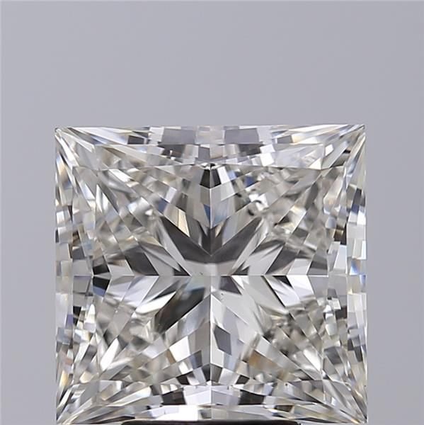 6.03ct H VS1 Excellent Cut Princess Lab Grown Diamond