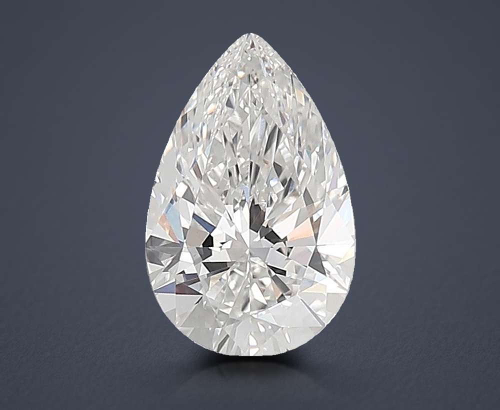3.05 Carat Pear Lab Diamond