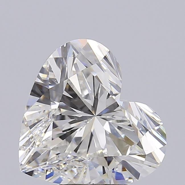 5.08ct F VS1 Rare Carat Ideal Cut Heart Lab Grown Diamond