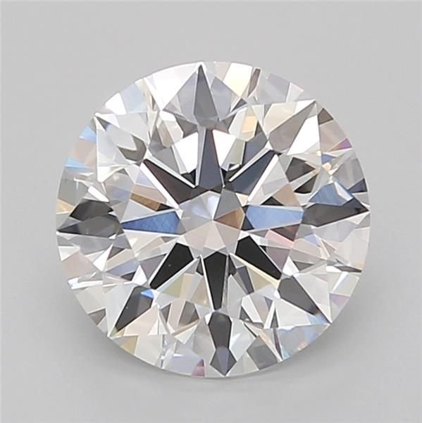 2.99ct E VVS2 Rare Carat Ideal Cut Round Lab Grown Diamond