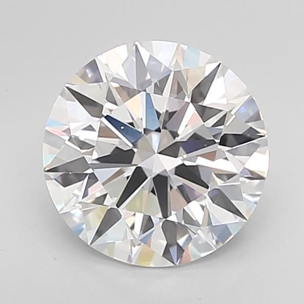 2.90ct E VVS2 Rare Carat Ideal Cut Round Lab Grown Diamond